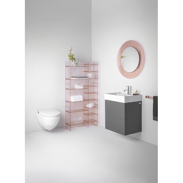Kartell By Laufen praustuvas 50 cm, su 1 skyle mai&scaron;ytuvui, baltas