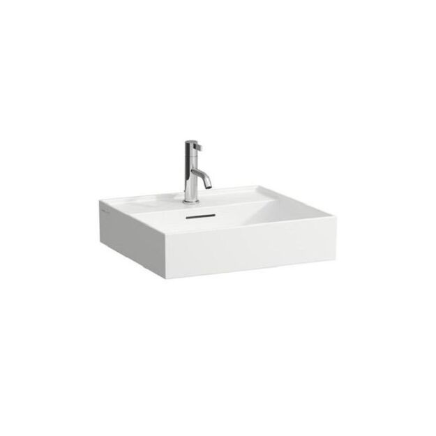 Kartell By Laufen praustuvas 50 cm, su 1 skyle mai&scaron;ytuvui, baltas