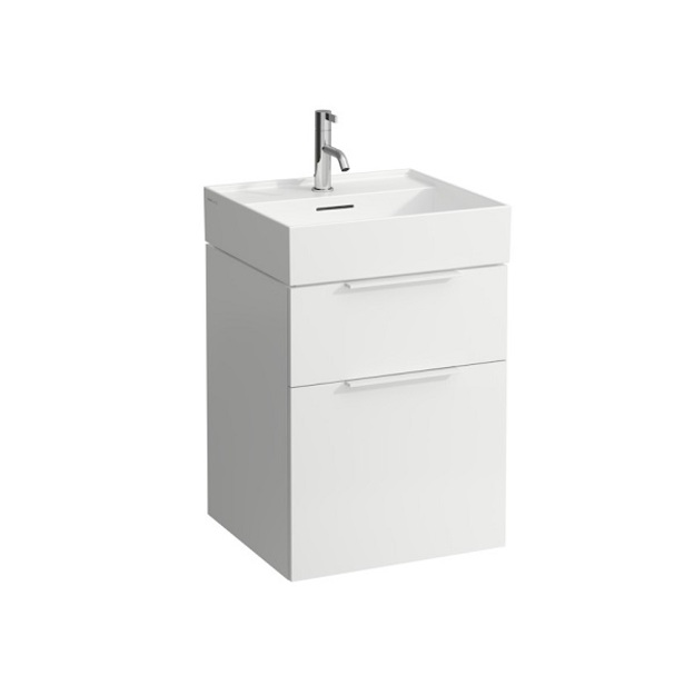Kartell By Laufen praustuvas 50 cm, su 1 skyle mai&scaron;ytuvui, baltas