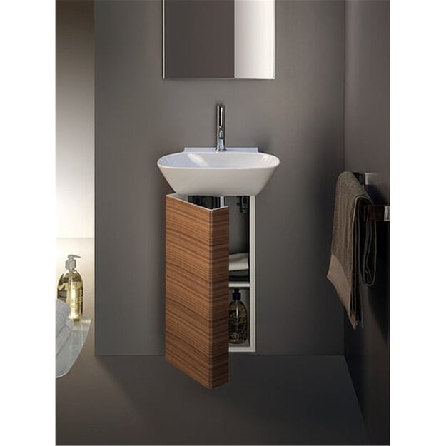 Mažas praustuvas INO 450x410 mm, 1 skyle mai&scaron;yt., Saphir Keramik, baltas