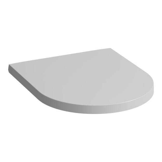 WC dangtis Kartell BY LAUFEN  su Soft Close, lengvai nuimamas, pilkas matinis