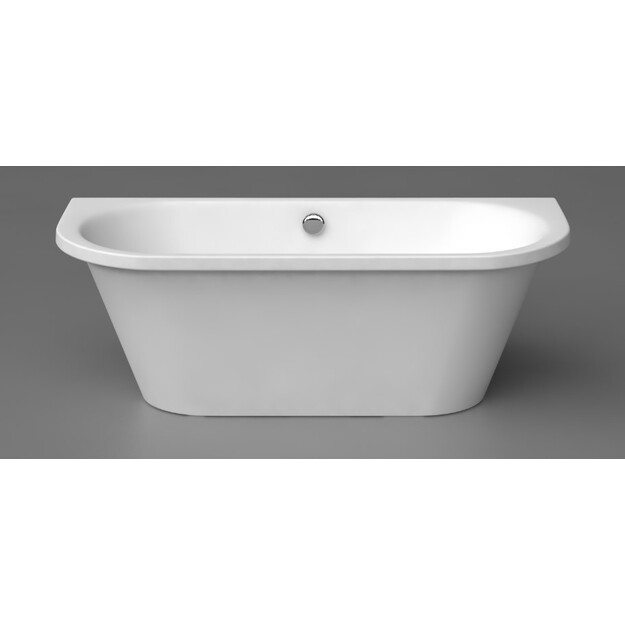 Akmens masės vonia Vispool ONDA EXTRA 1750x800 mm, be sifono, be skylių mai&scaron;ytuvui, balta blizgi spalva