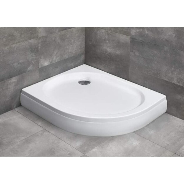 Du&scaron;o padėklas Radaway Patmos E 100x80L, baltas