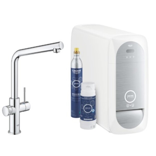 GROHE Blue Home vienavirtis L formos mai&scaron;ytuvas su filtravimo sistema, chromo sp.