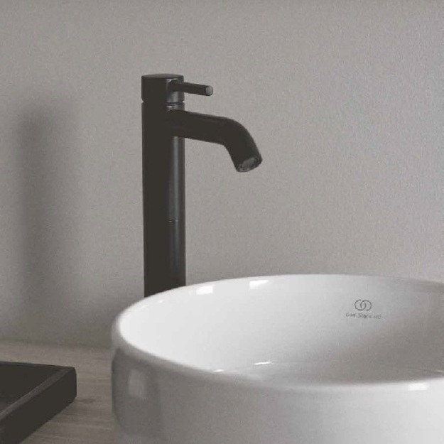 Ideal Standard Ceraline 100 auk&scaron;tas praustuvo mai&scaron;ytuvas, matinė juoda