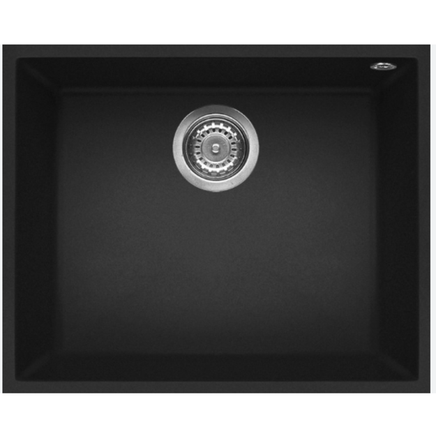 Granitinė plautuvė, montuojama i&scaron; apačios, ELLECI  QUADRA   105 54x44 juoda 40 J016176