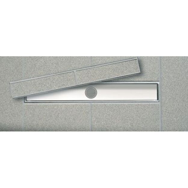 TECEdrainline du&scaron;o latako grotelės plytelei įklijuoti  plate , tiesios, ilgis 70 cm