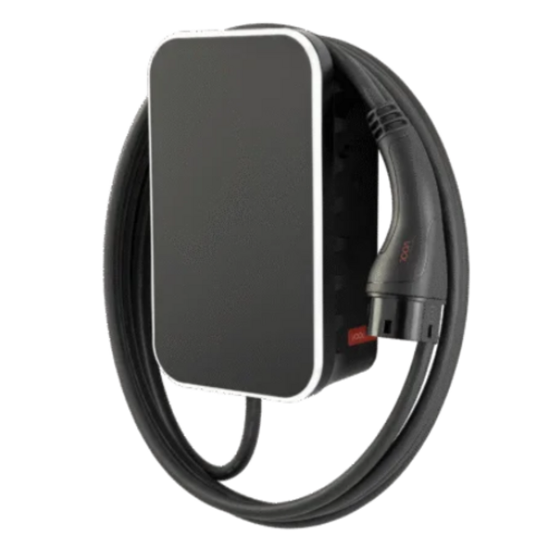 EV krovimo stotelė VOOL 22 kW Matte black su DLM funkcija