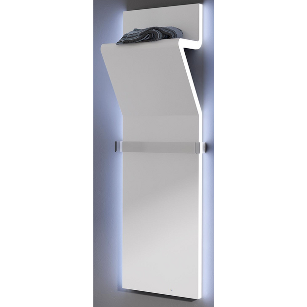 Radiatorius Irsap Tratto, 1200x450 mm, su LED ap&scaron;vietimu, baltas
