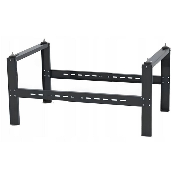 Juodas rėmas laikiklis lauko daliai 400x542x480~830mm (AxGxP) iki 200kg