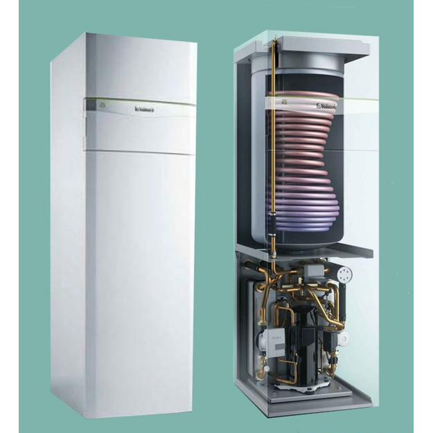 Vaillant &scaron;ilumos siurblys su 175 l talpa flexoCOMPACT exclusive VWF 88/4 3 fazių