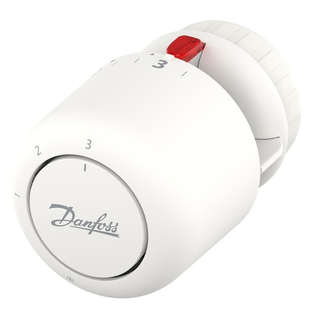Termostatinė galva Danfoss Aero RA, 5-21 &deg;C, dujinis užpildas. Daugiabučiuose be apskaitos