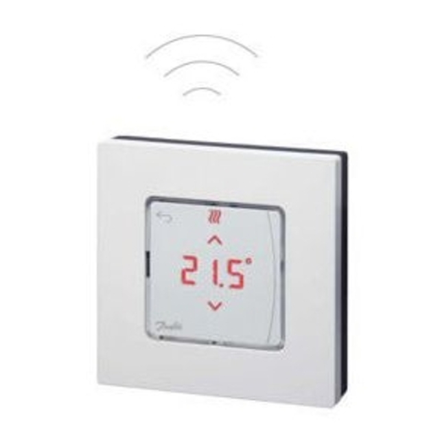 Icon&trade; su displėjumi, bevielis, vir&scaron;tinkinis patalpos termostatas