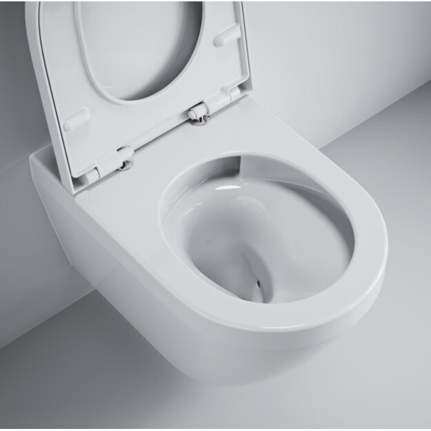 Grohe Solido potinkinio rėmo, tvirtinimų, Euro pakabinamas unitazas su soft close dangčiu, chrom. mygtuko komplektas