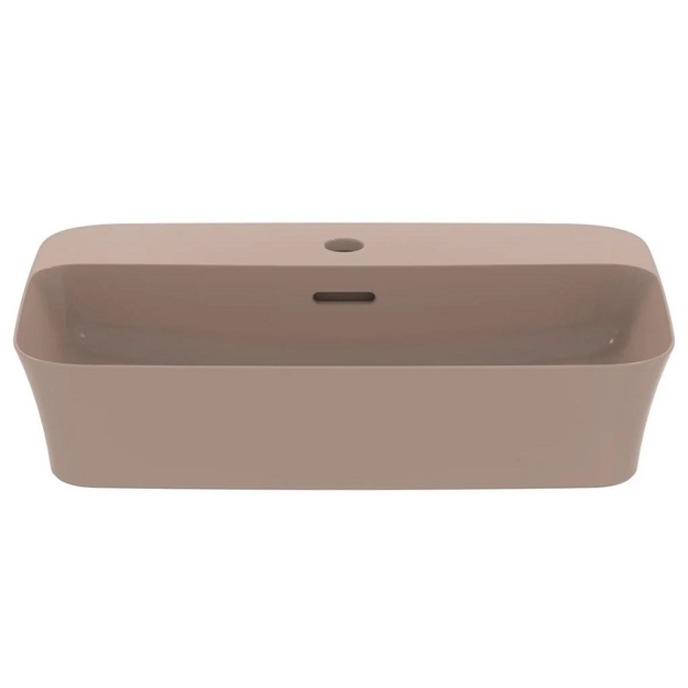 Praustuvas montuojamas ant stalvir&scaron;io Ideal Standard Ipalyss 55x38 cm, su perlaja, su dugno vožtuvu, Kashmir