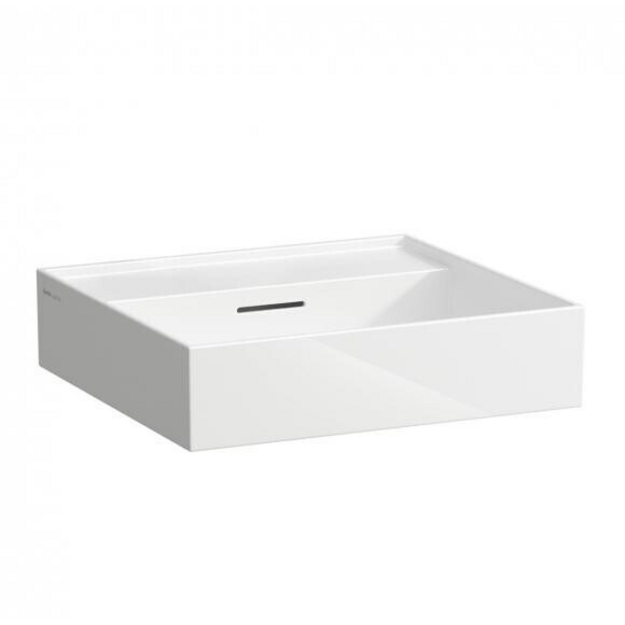 Kartell By Laufen praustuvas 50 cm, be angos mai&scaron;ytuvui, baltas