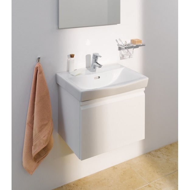 Praustuvas Laufen PRO NORDIC 56x42, su 1 anga mai&scaron;ytuvui, baltas