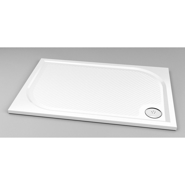 Du&scaron;o padėklas su kojelėmis Klara 1200x800 mm, baltas