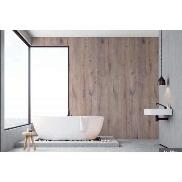 VIPANEL plok&scaron;tė 1000*2100*3mm,WOOD OAK spalva