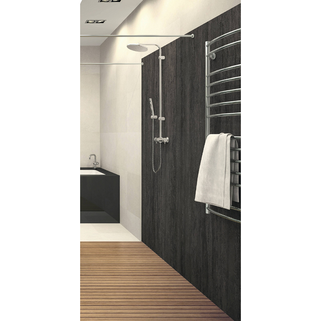 VIPANEL plok&scaron;tė 1000*2100*3mm, STONE BLACK spalva