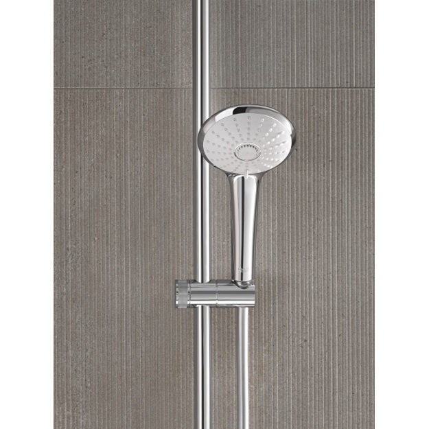 Termostatinė du&scaron;o sistema Euphoria 260 (stac. galva &Oslash;260, alkūnė 450 mm, 3`jų srovių rankinis du&scaron;as 110), chromas