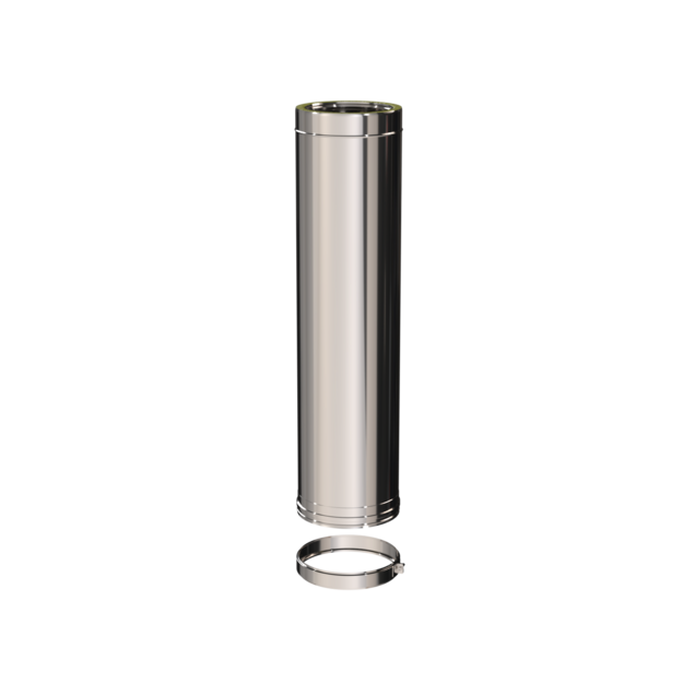 DW dūmtraukio segm. HeatUp NPNP d.130/180, L-1.0m (H221 1 1101 0130 100)