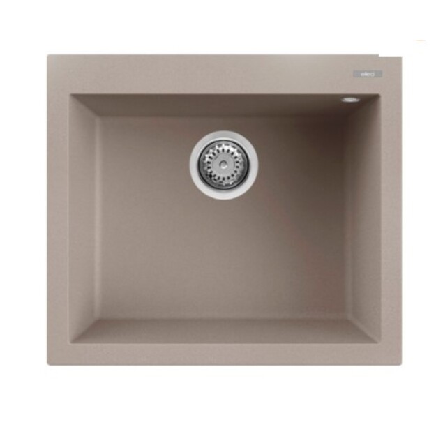 Granitinė plautuvė ELLECI  QUADRA  105 57x50 ruda 43 J016175