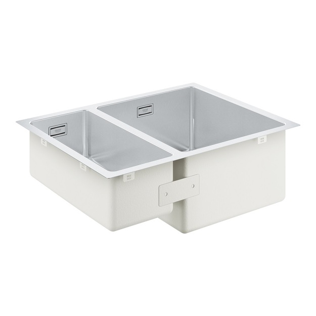 Grohe nerūdijančio plieno plautuvė K700U, dubuo 34x40 cm, de&scaron;inėje